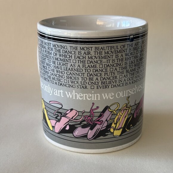 80s Dance Manifesto Mug - Picture 5 of 8